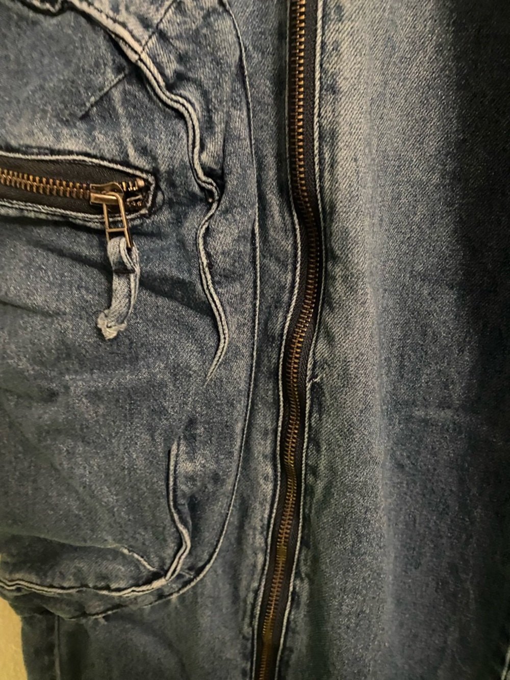 Fashion Nova Cargo Jeans size 15 (XL Junior) - Picture 9 of 11